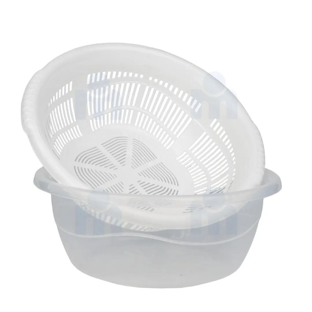 Passoire transparent avec bol 4,5L