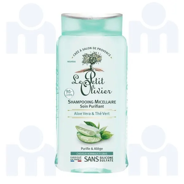 Shampoing aux huiles d’olive Karité et argan 250ml - LE PETIT OLIVIER