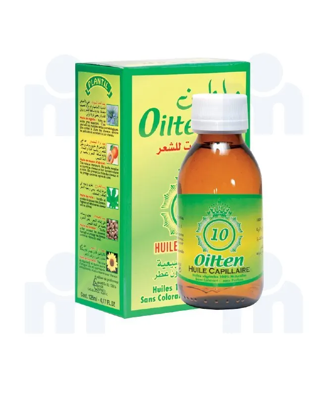 Huile capillaire tous types de cheveux 125ml - OILTEN