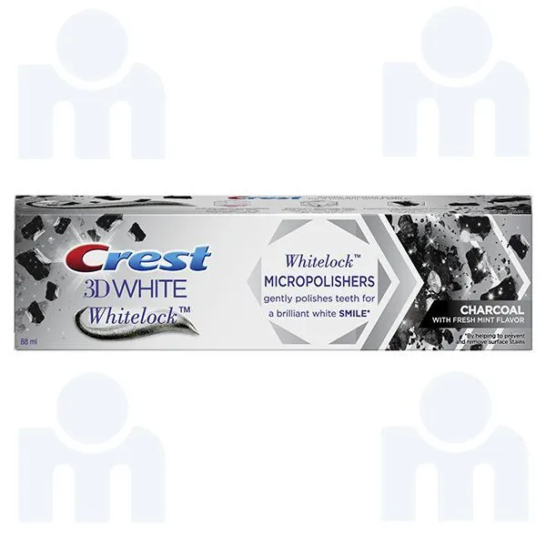 Dentifrice whitelock charbon 88ml - CREST 