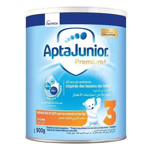 Lait de croissance nutricia premium+ n°3 900g - APTAJUNIOR