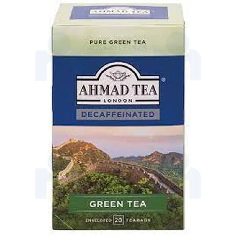 Thé vert sans caféine 20 sachets 40g - AHMAD TEA 
