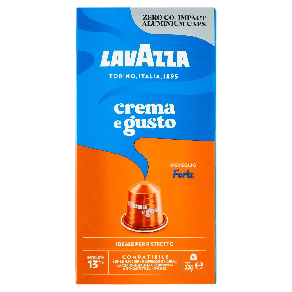 Capsules de café crema e gusto Forte x10 unités - LAVAZZA  