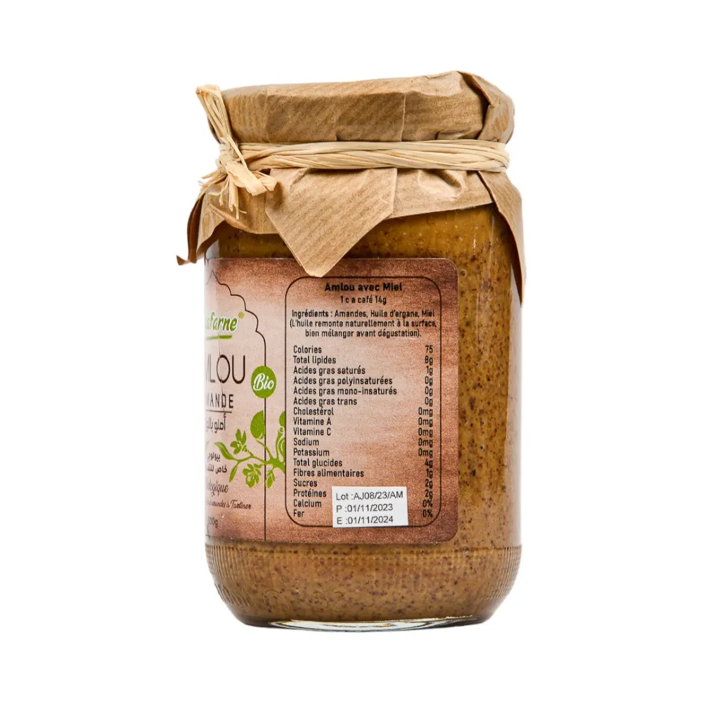 Amlou beldi bio 500g - ISSAFARNE - vue 2