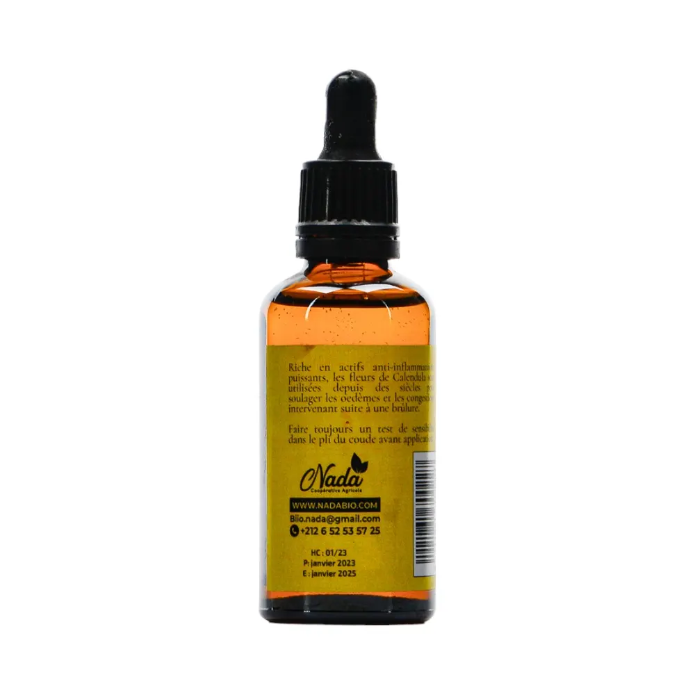 Huile de calendula 50ml - NADA - vue 3
