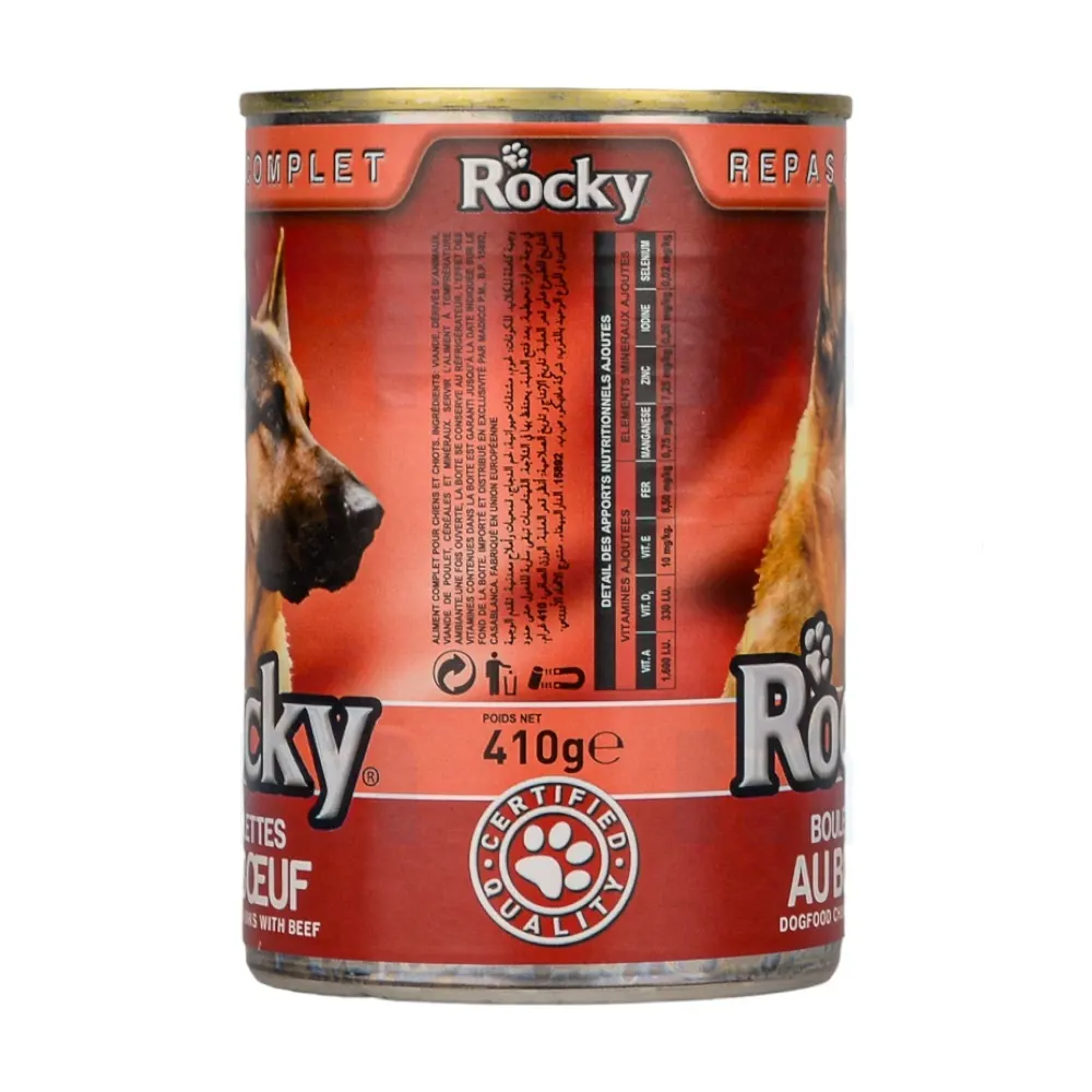 Boulettes au bœuf 410g - ROCKY  - vue 3