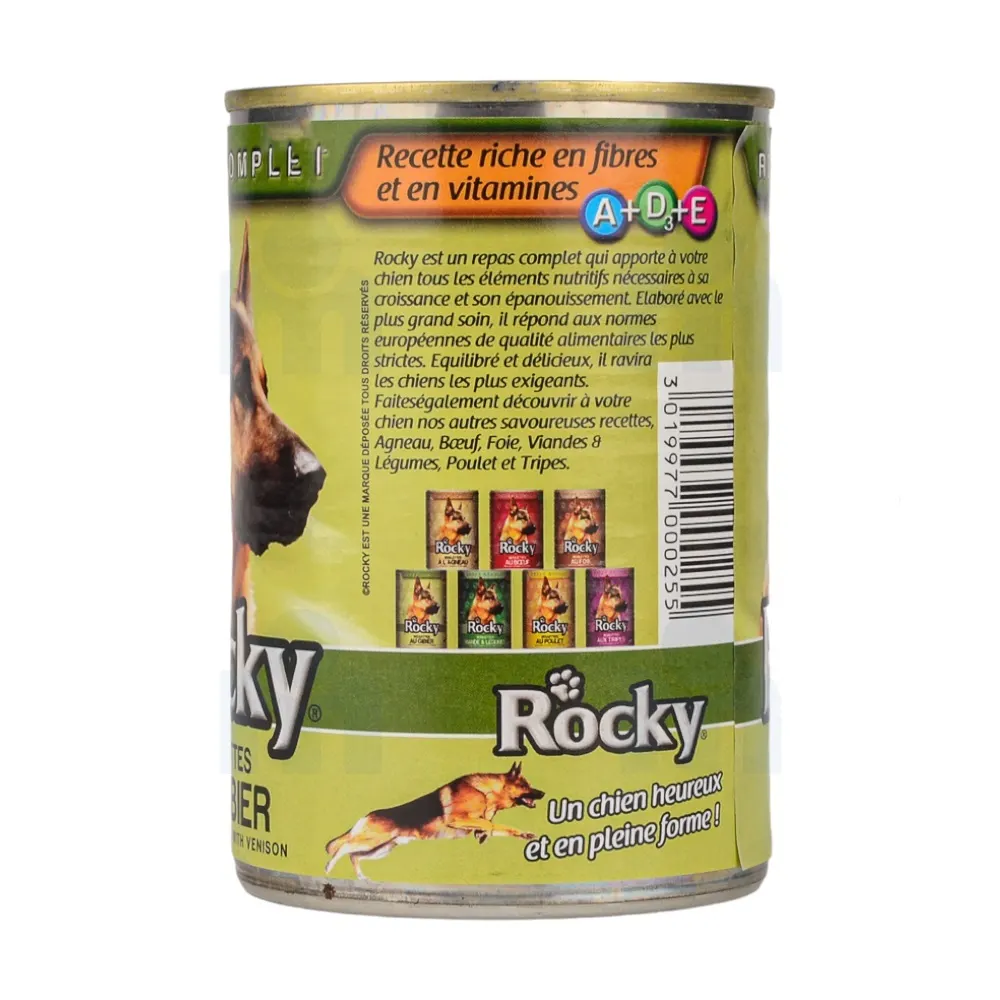 Boulettes au gibier 410g - ROCKY  - vue 3