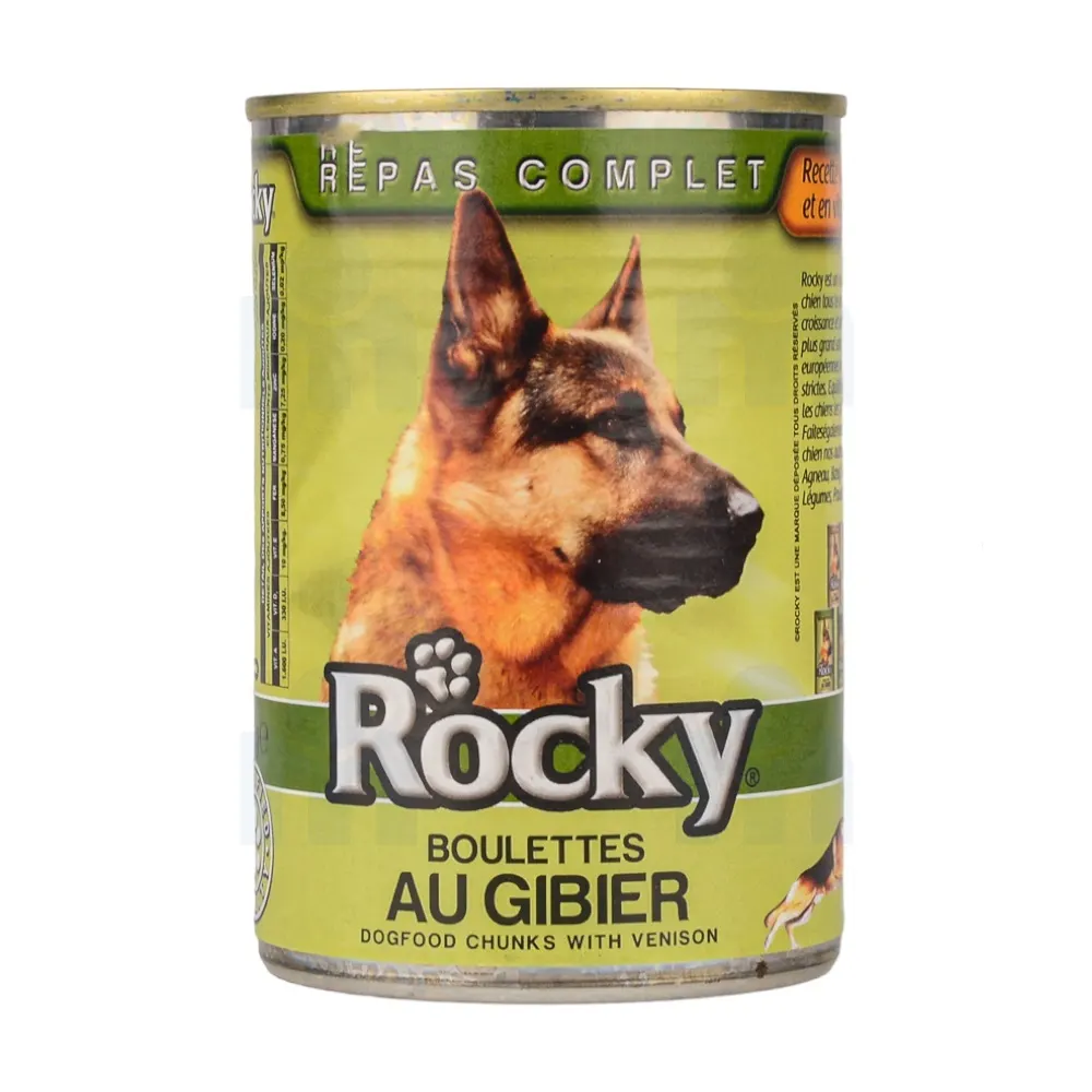 Boulettes au gibier 410g - ROCKY  - vue 2