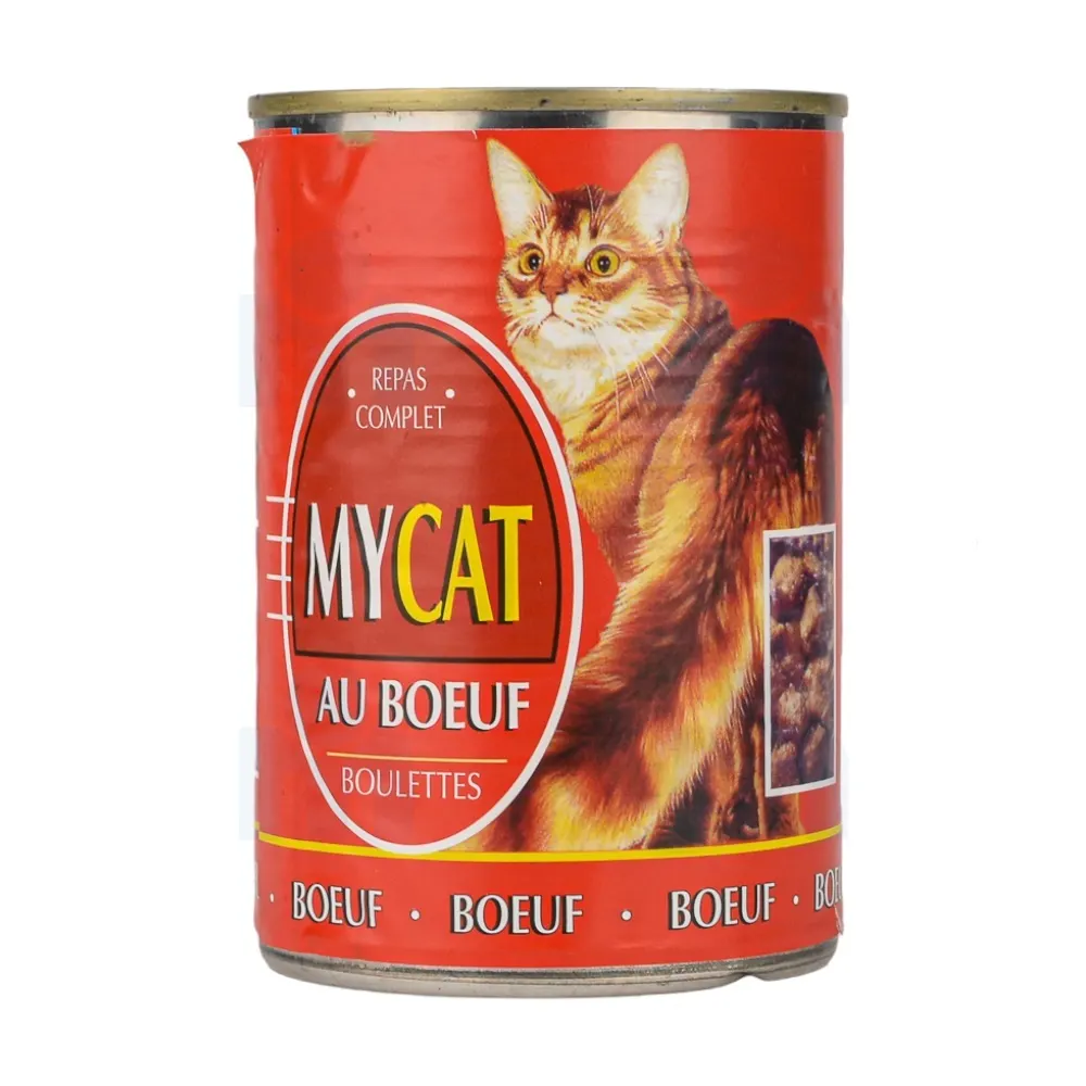 Boulettes au bœuf My Cat 410g - LASCAT 