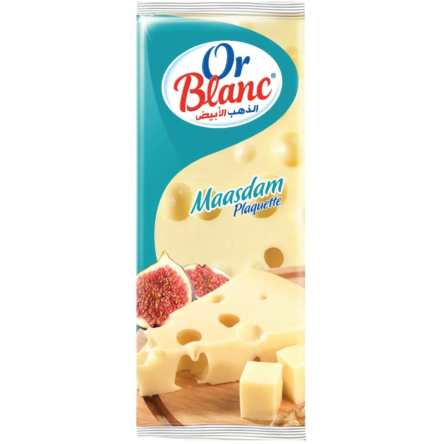 Fromage plaquette maasdam 235g - OR BLANC