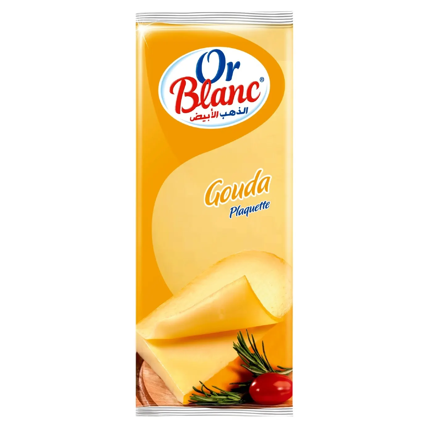 Fromage plaquette gouda 235g - OR BLANC