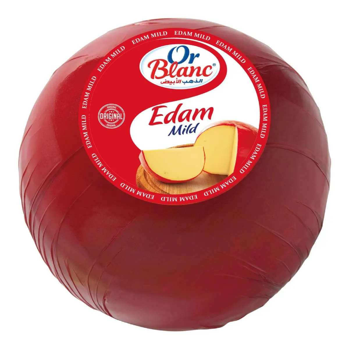 Fromage en boule Edam environ 850g - OR BLANC