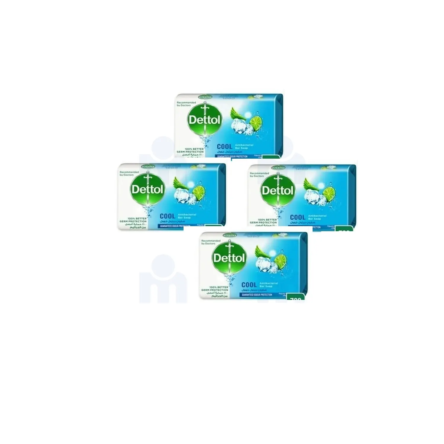 Savons solides Cool 4x120g - DETTOL