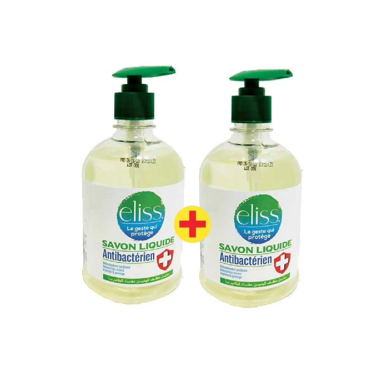 Savon Liquide Antibactérien Original 2 unités x500ml - ELISS