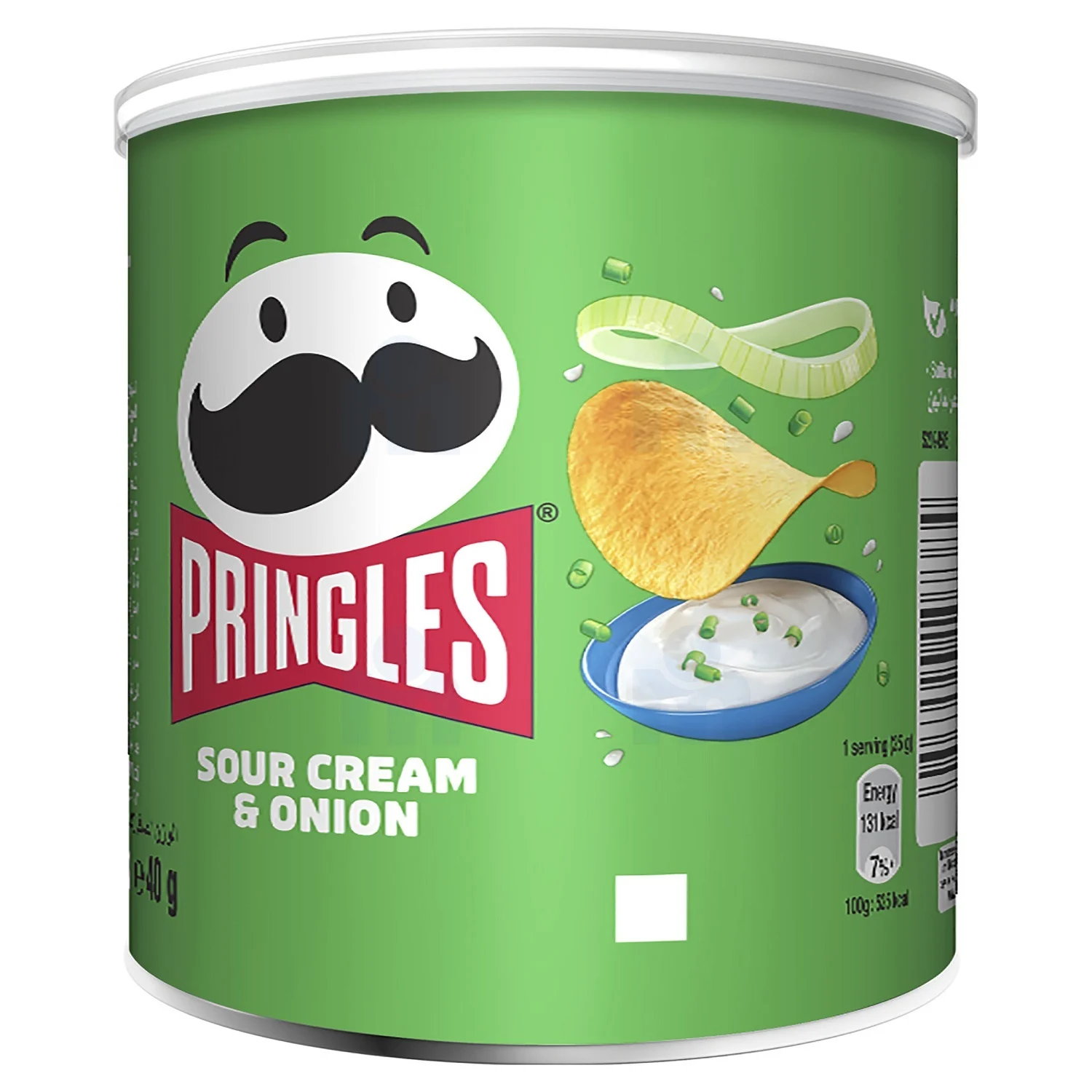 Chips en tuilles crème et oignon 40g - PRINGLES
