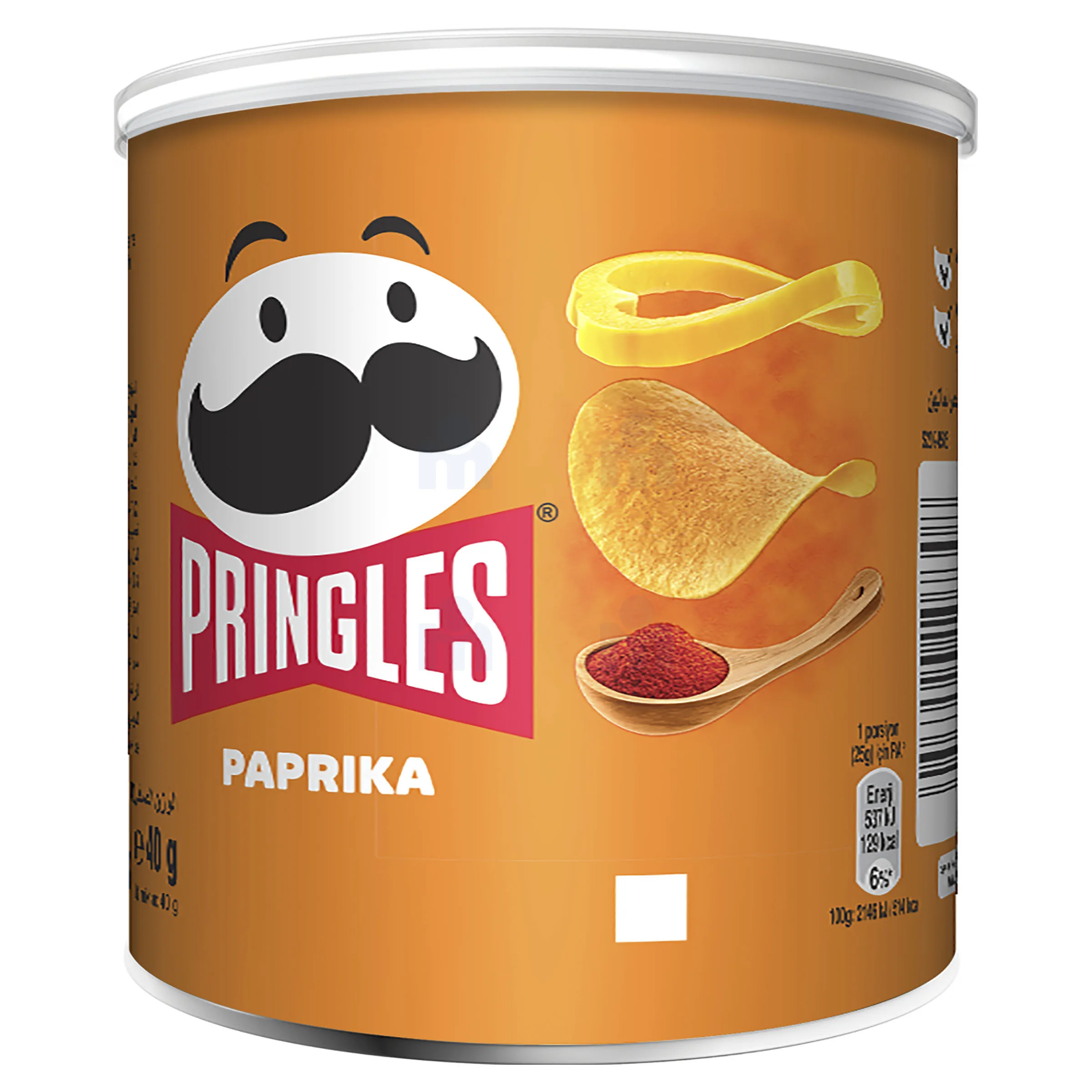Chips en tuiles saveur paprika 40g - PRINGLES