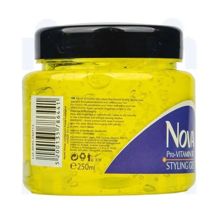 Gel cheveux M/Hol 250ml - NOVA - vue 2