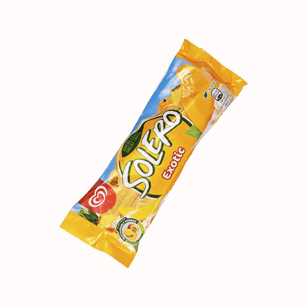 Solero bâtonnet de glace Fruits exotiques 90ml