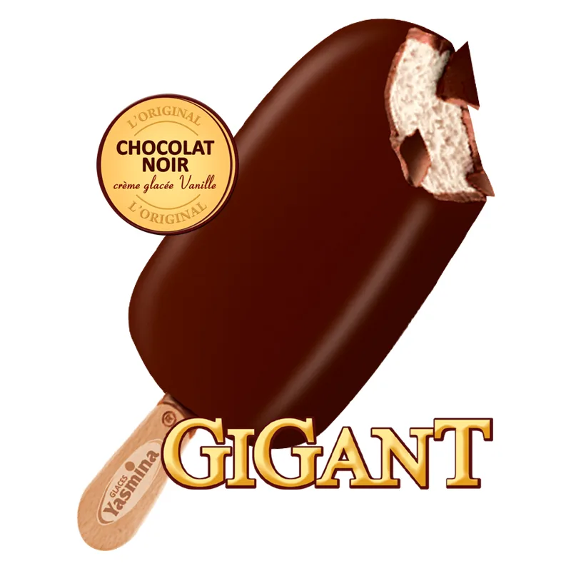 Yasmina bâtonnet de glace Gigant chocolat noir 100ml
