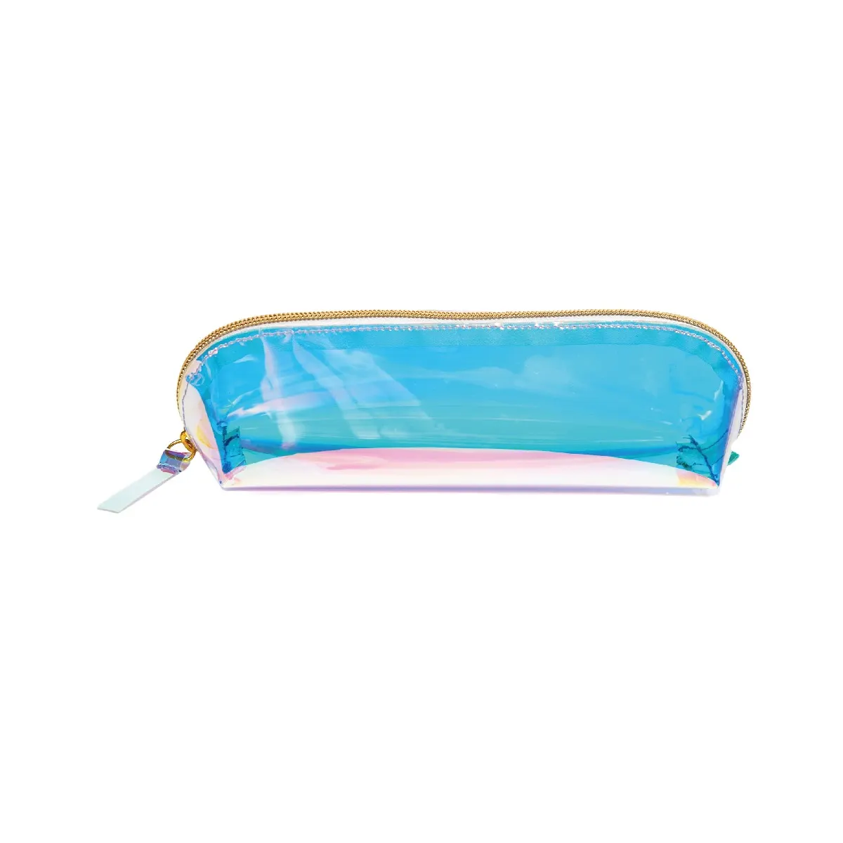 Trousse 1 zip iridescent silver - AUCHAN
