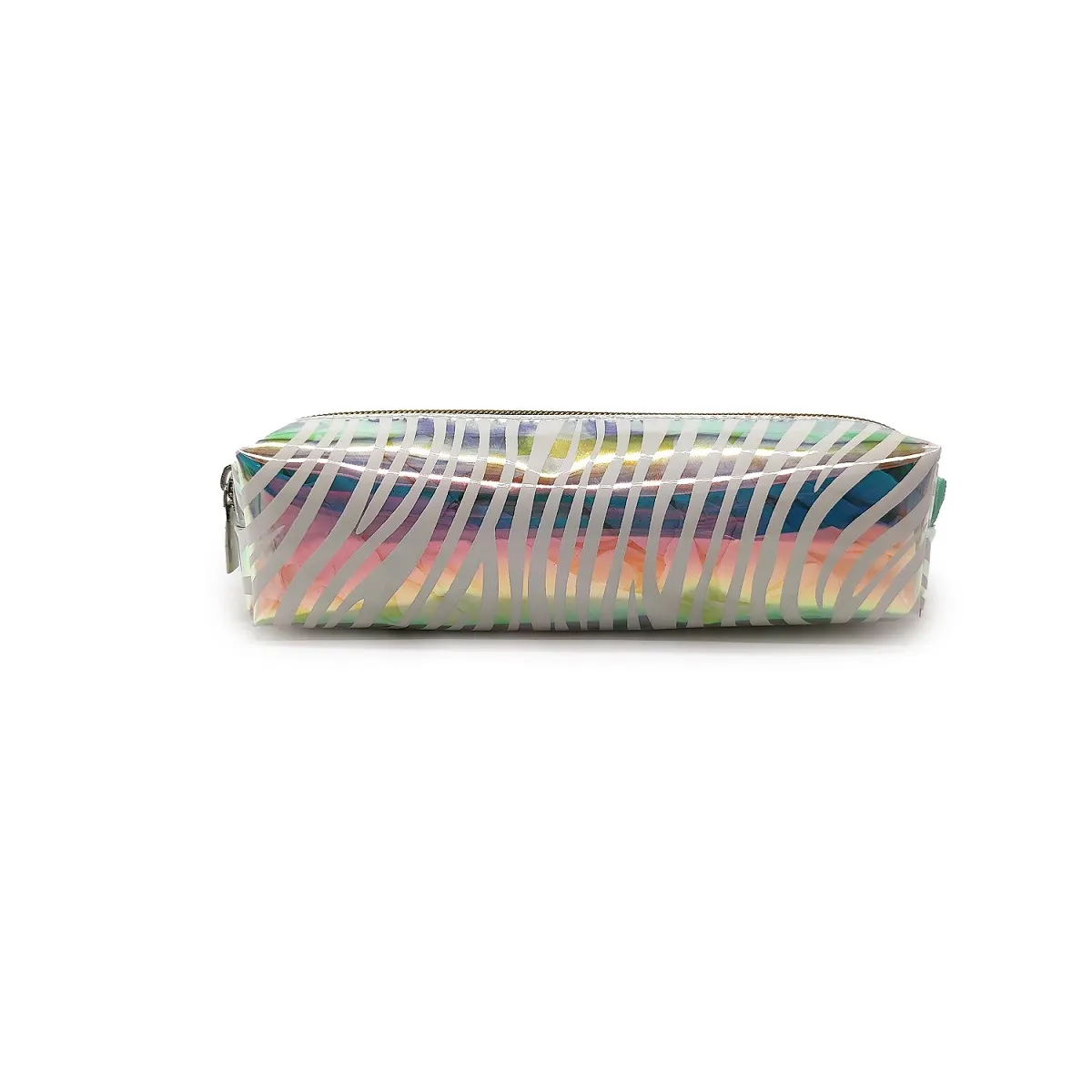 Trousse carre all over motif zebre - AUCHAN