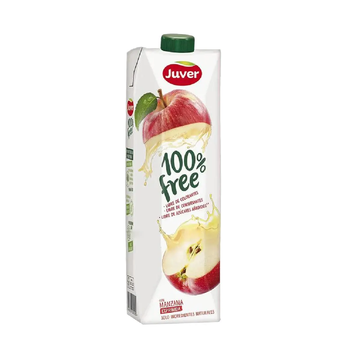 Juver au jus de pomme 100% Free 1L