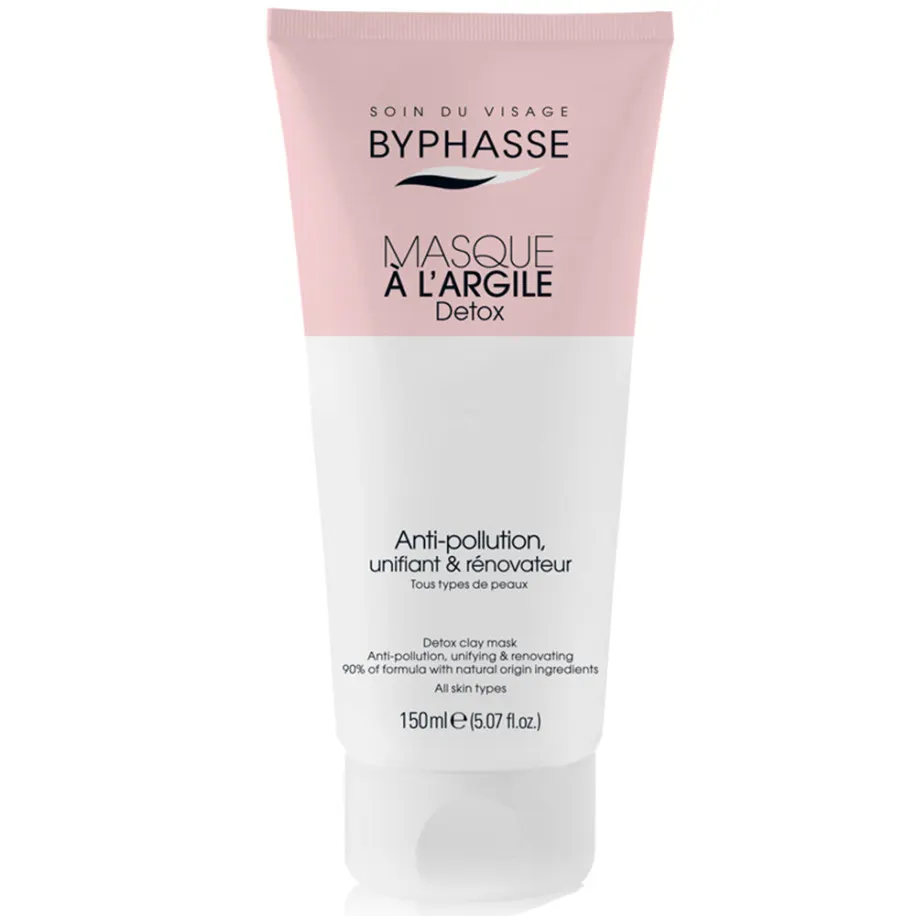 Masque visage à l'argile Detox 150ml - BYPHASSE