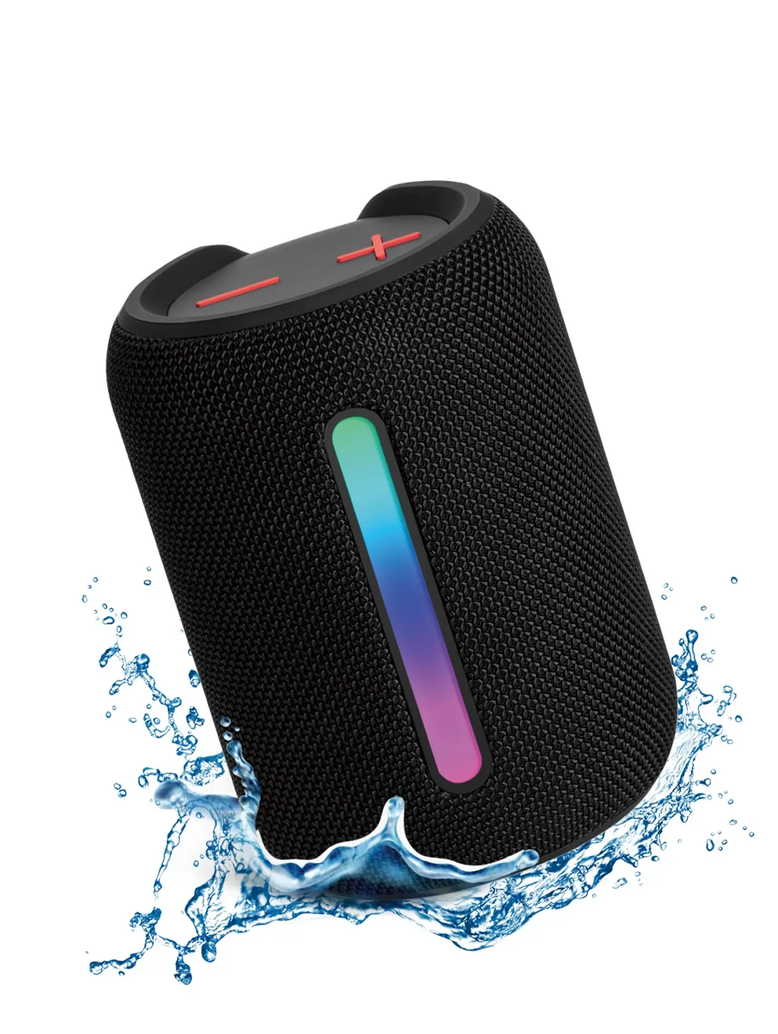 Enceinte bluetooth MI LED IPX5 10W MF109355 noir - CITYTEK