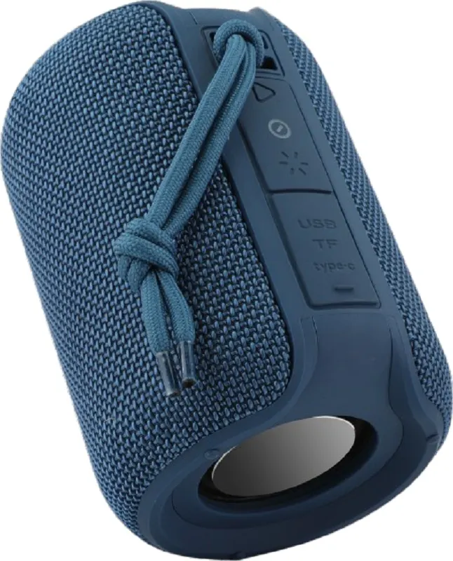 Enceinte bluetooth MI LED IPX5 10W MF109355 bleu - CITYTEK