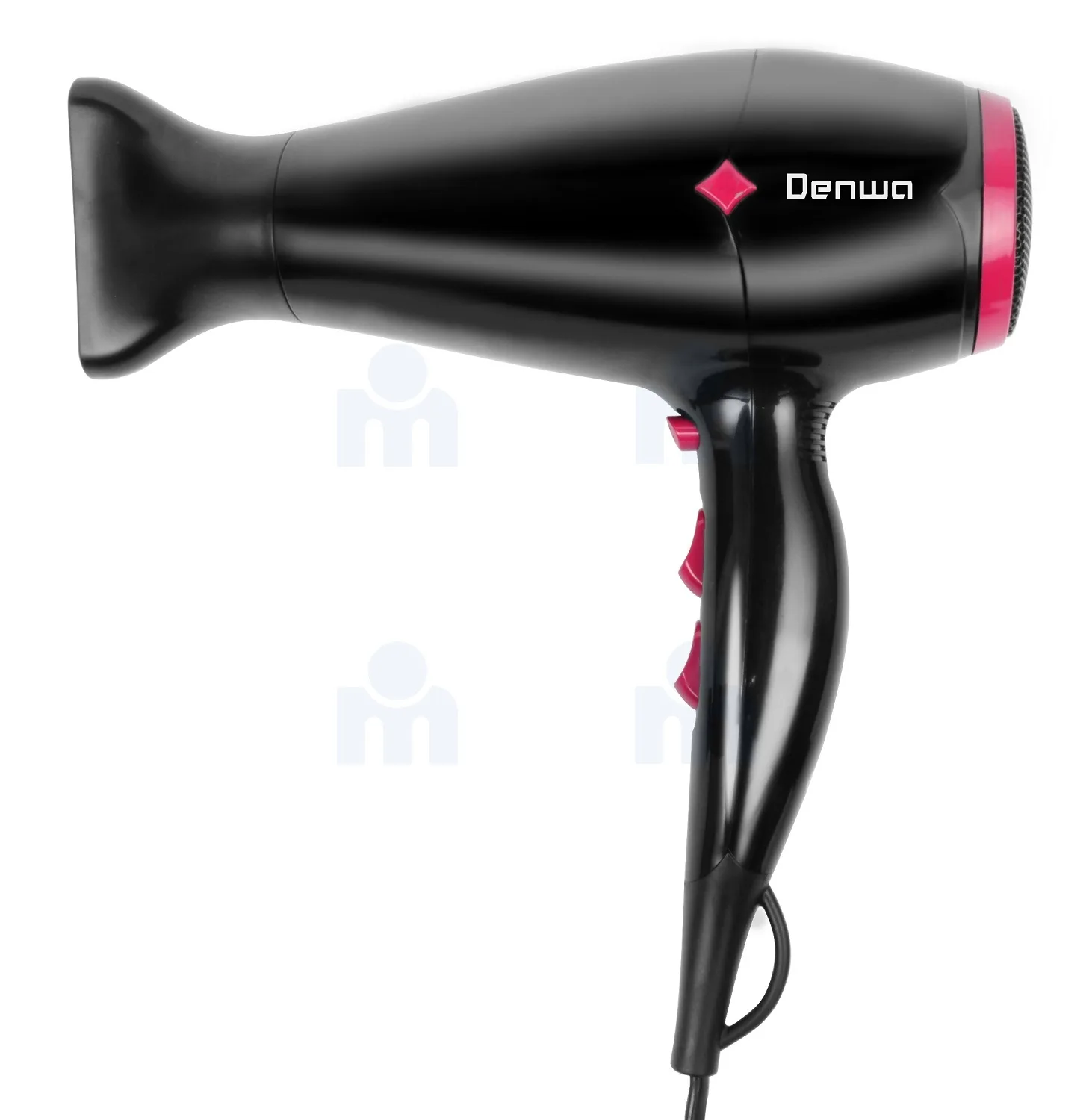 Sèche cheveux + brosse HD-371 2100W - DENWA 