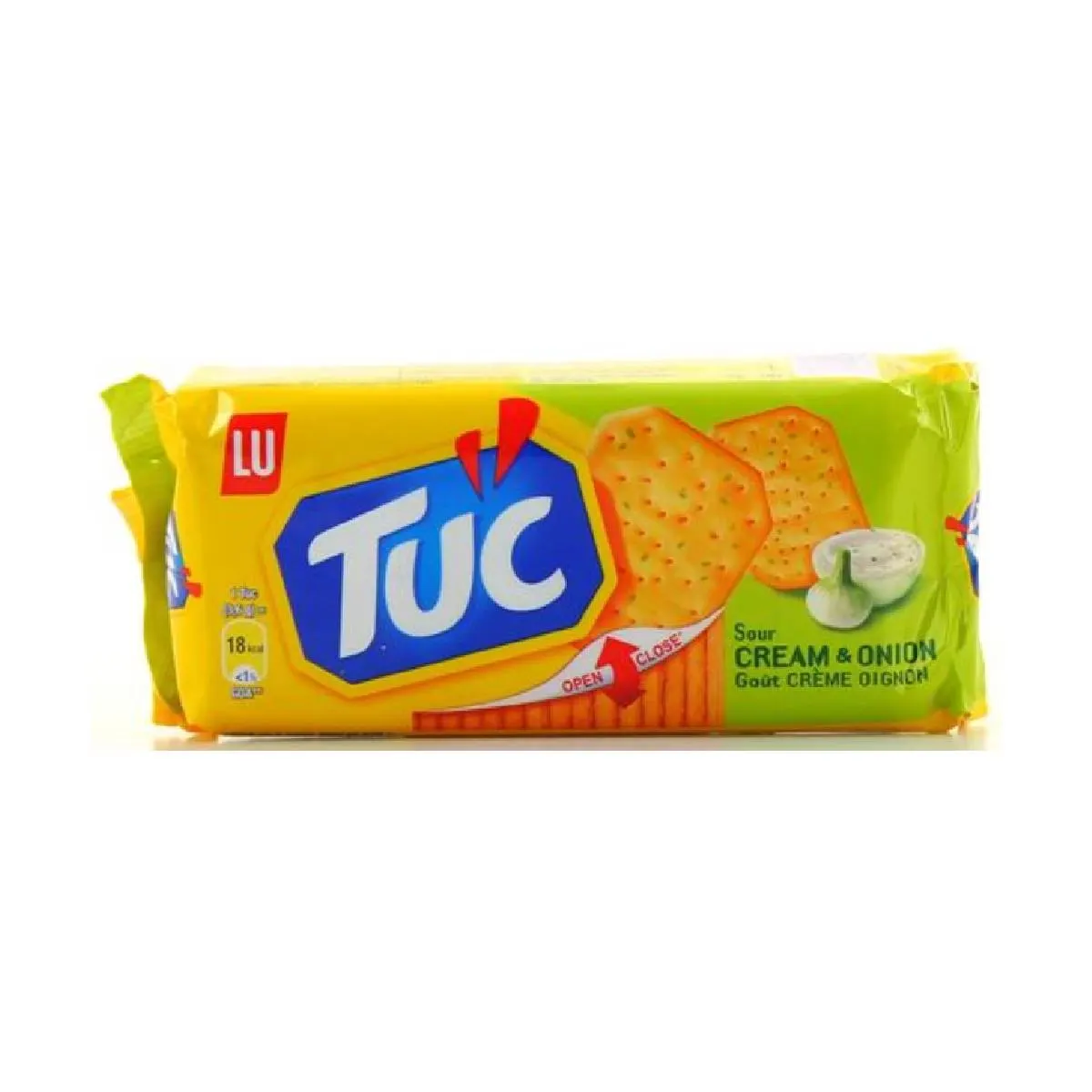Biscuits salés saveur crème et oignon 100g - TUC
