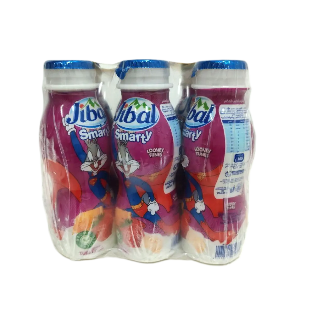 Yaourt à boire Smarty tutti frutti 6x165g - JIBAL
