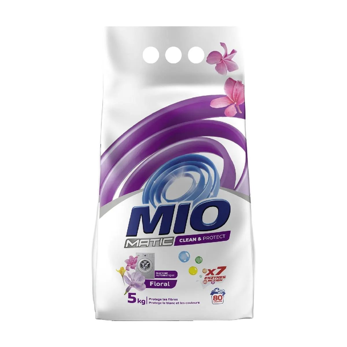 Lessive en poudre matic floral 5Kg - MIO
