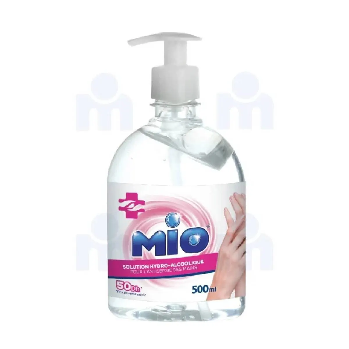 Solution hydroalcoolique antiséptique pour les mains 500ml - MIO