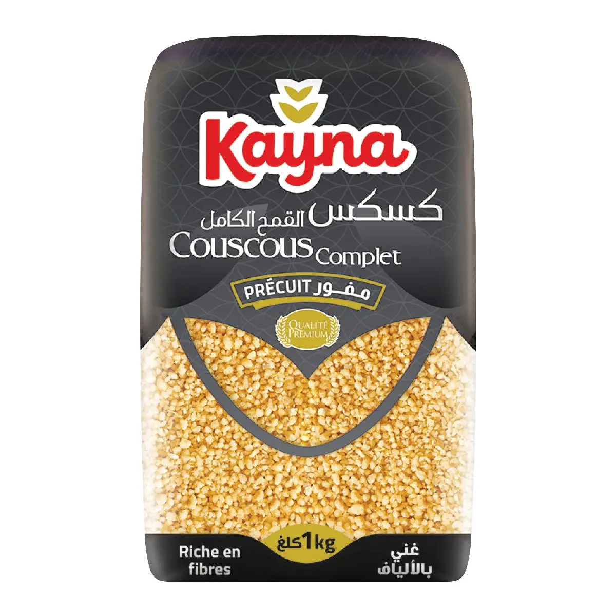 Couscous complet précuit 1Kg - KAYNA