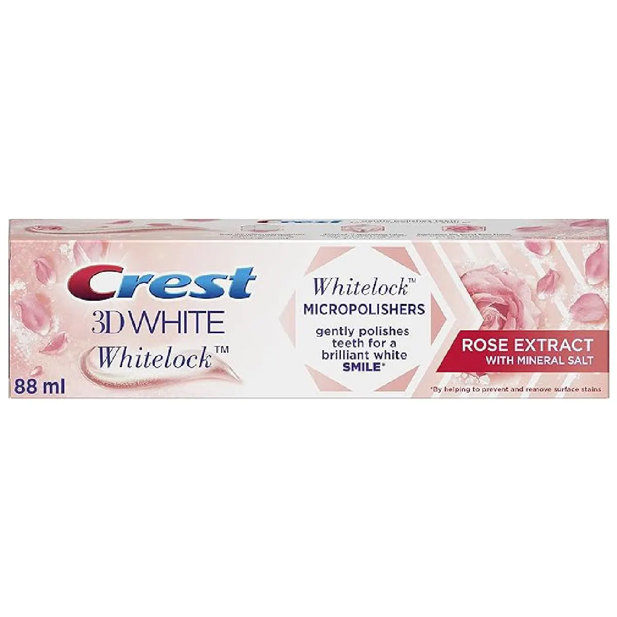 Dentifrice à l extrait de rose 3D White 88ml - CREST 