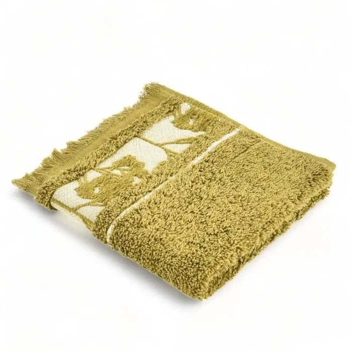 Serviette main Ilona 30x30 beige jacquard 500g
