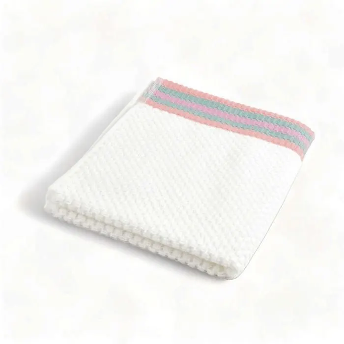 Serviette main Ilona 40x70cm blanc jacquard 500g