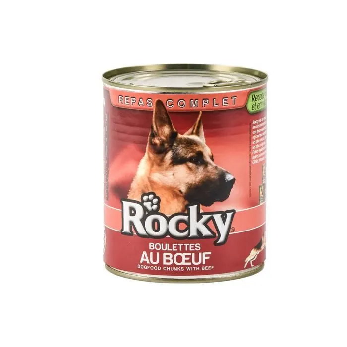 Boulette de bœuf 4/4 pour chien - ROCKY