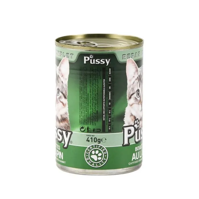 Boulette de lapin 1/2 pour chat - PUSSY - vue 2