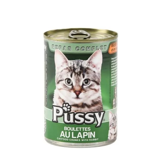 Boulette de lapin 1/2 pour chat - PUSSY
