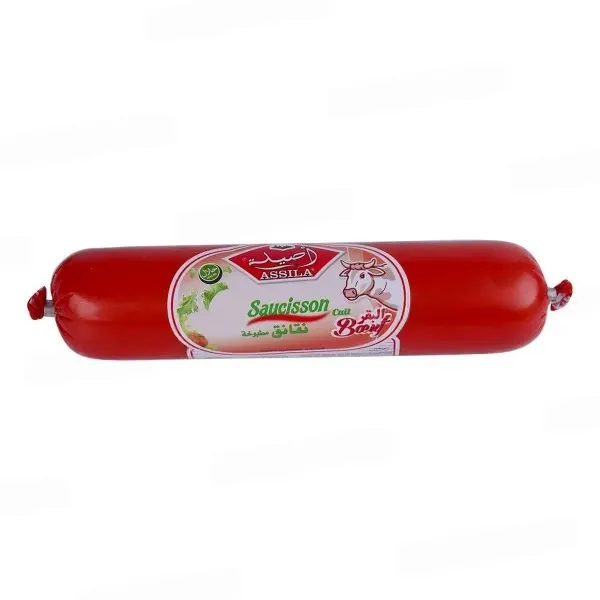 Saucisson de bœuf nature 350g - ASSILA