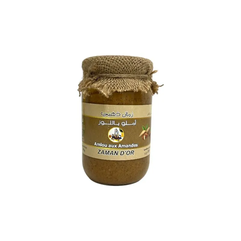 Amlou aux amandes et huile d'argan 350g - ZAMAN D'OR - vue 2