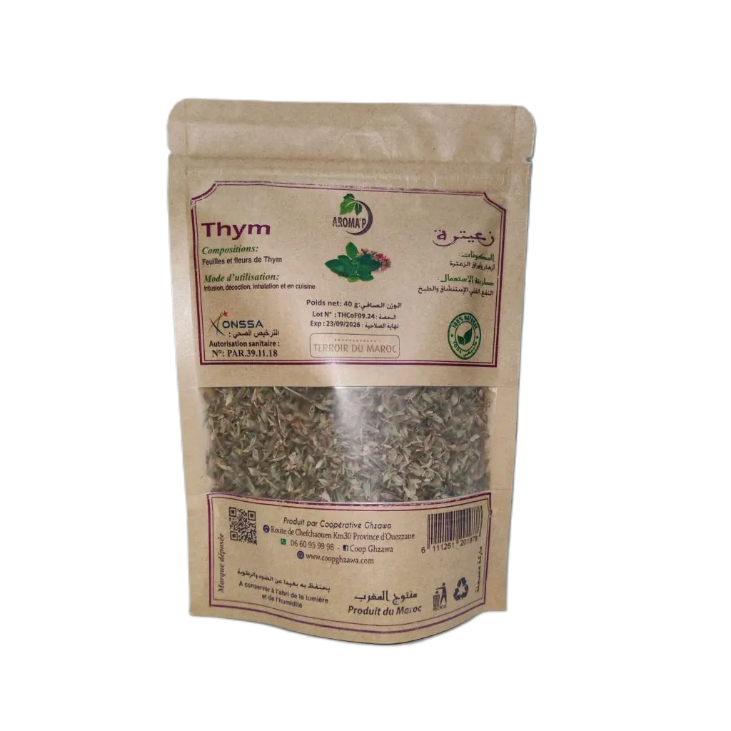 Thym en sachet zippé 40g - AROMA P