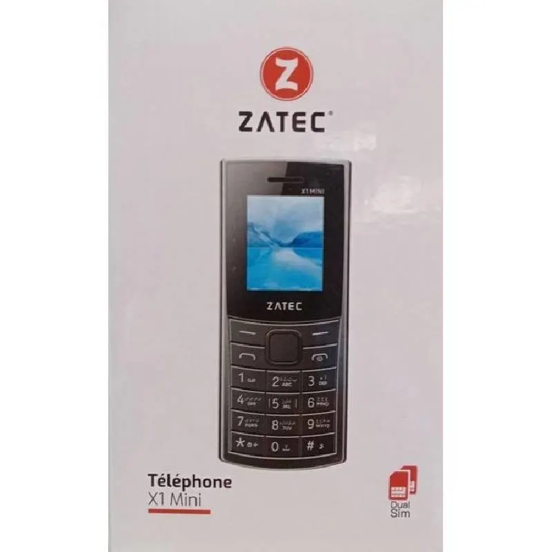 Téléphone X1 MINI DUALSIM FM MP3 1,77 - ZATEC