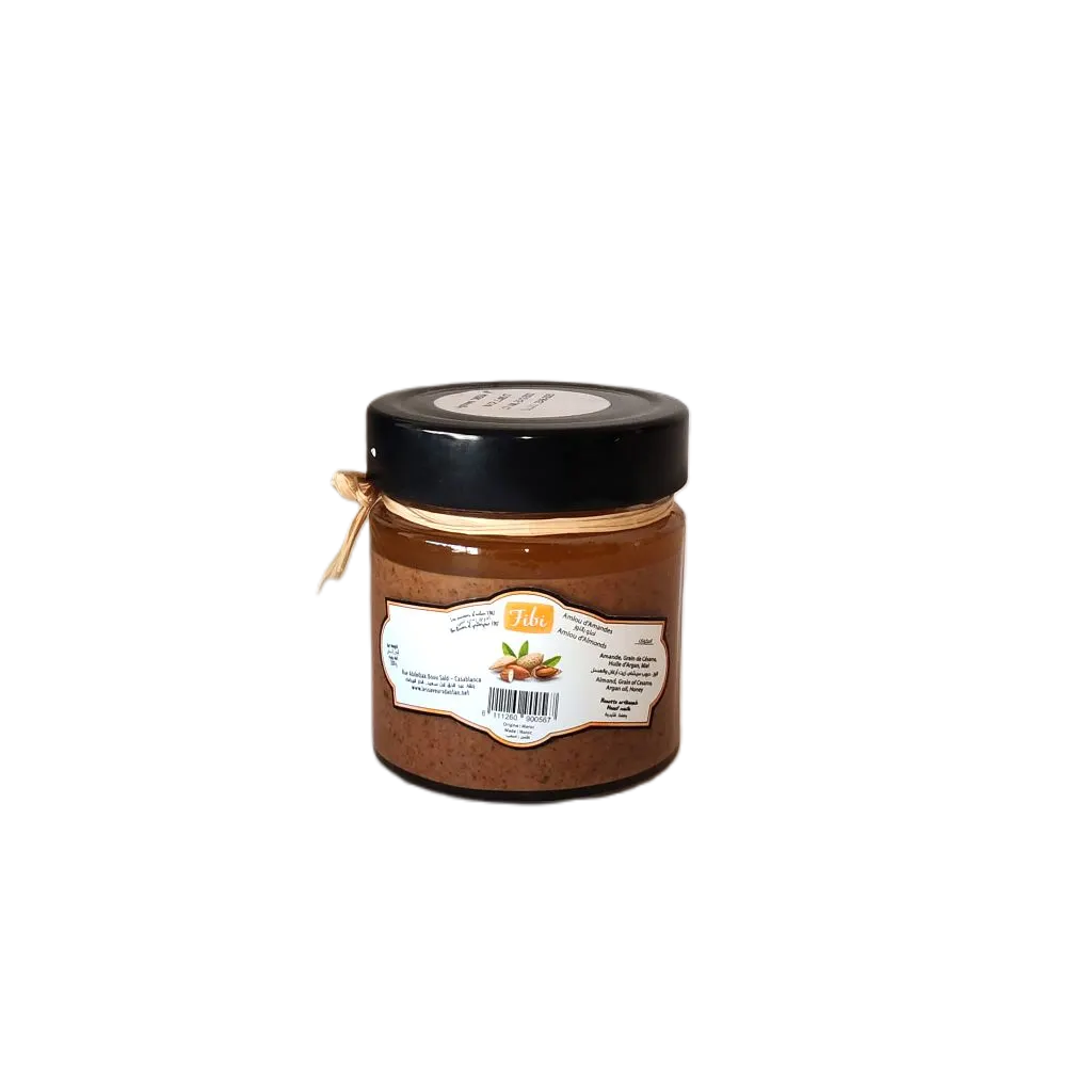 Amlou d'amandes avec miel 200g - FIBI - vue 2