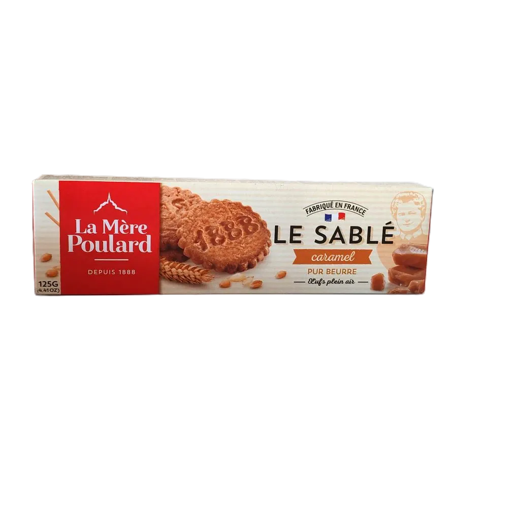 Biscuits sablés caramel 125g - LA MÈRE POULARD