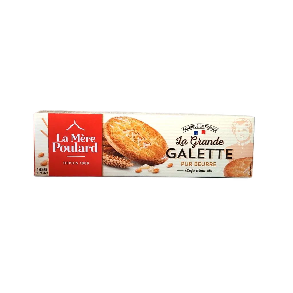 Biscuits grandes galettes pur beurre 135g - LA MÈRE POULARD