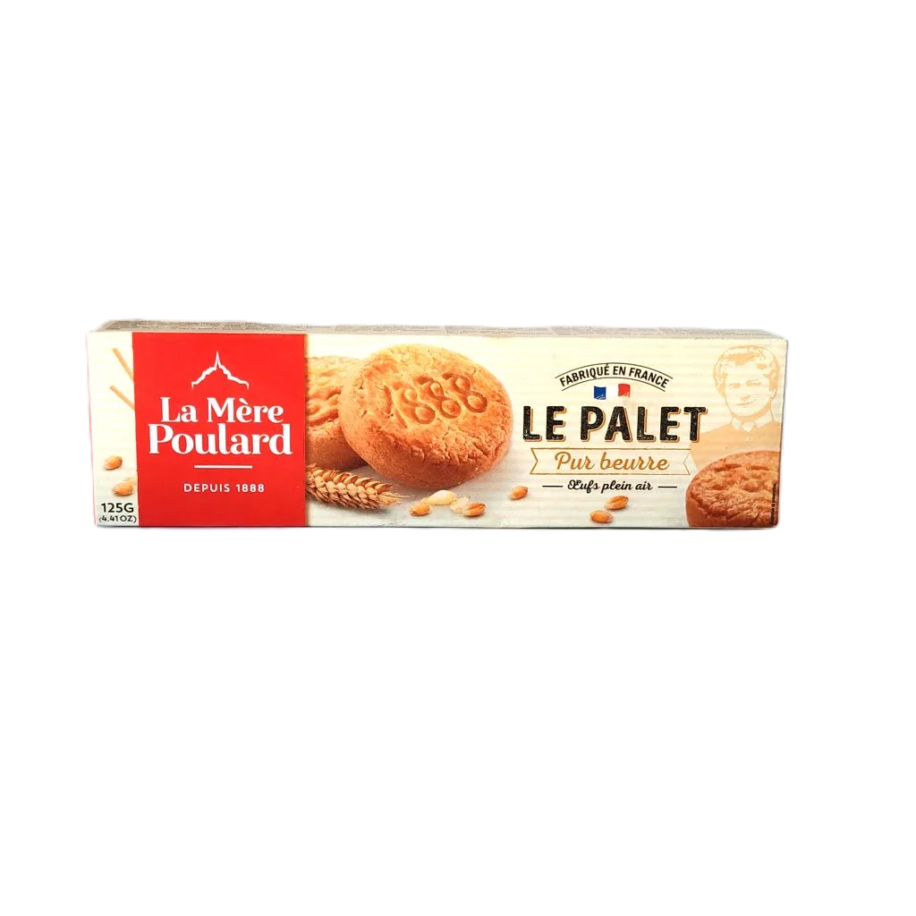 Biscuits le palet pur beurre 125g -  LA MÈRE POULARD
