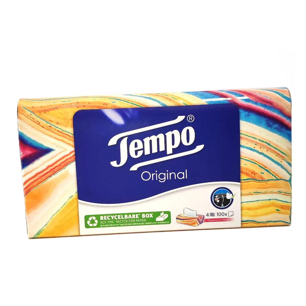 Boîte de mouchoirs blancs 4 plis x 100 feuilles - SELPAK